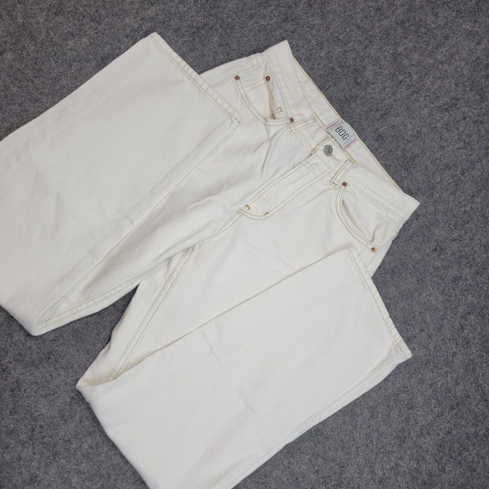 BDG Urban Outfitters Jeans Womens‎ 28 White Cowgirl Workwear Y2K  2000s Grunge